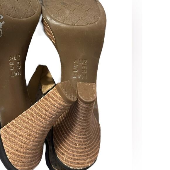 Naturalizer Black Open Toe Heeled Strappy Sandals size 9 - Picture 5 of 7